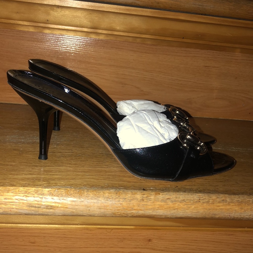 Gucci Open-Toe Heeled Sandals - Picture 9 of 12